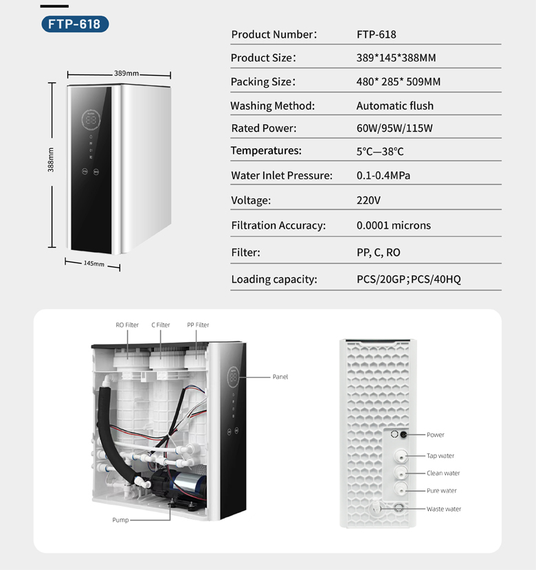 Máy lọc nước ít bảo trì