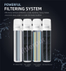 Nước 4 tầng Filter Nước nóng lạnh Filtered Máy lọc nước đứng